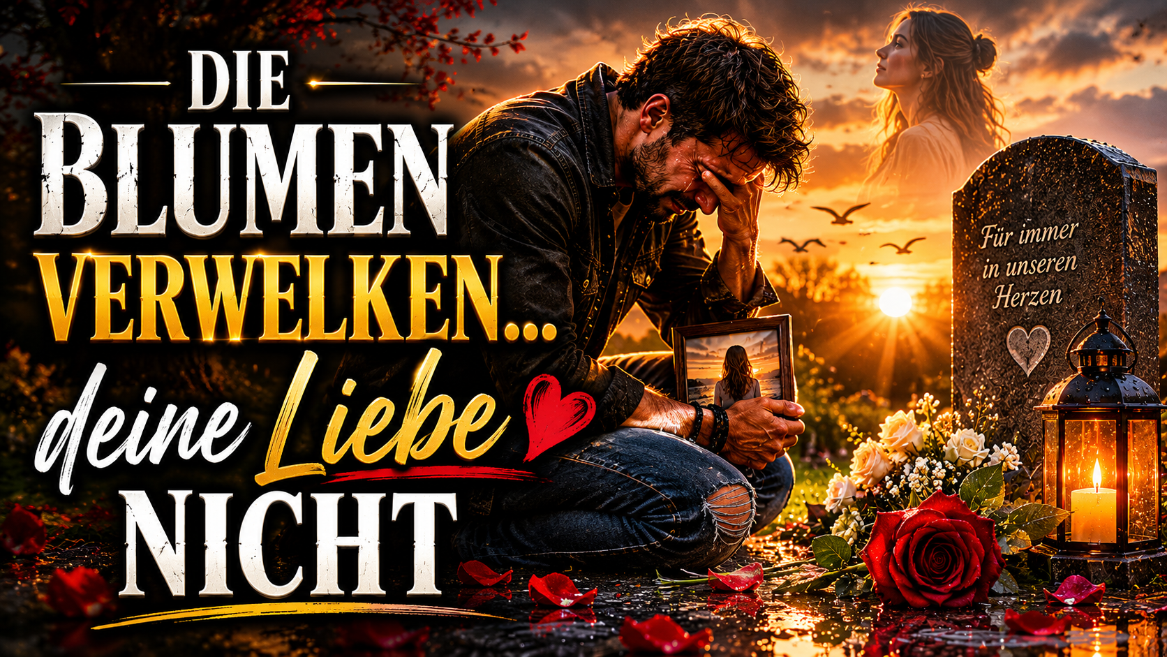 Die Blumen verwelken… deine Liebe nicht