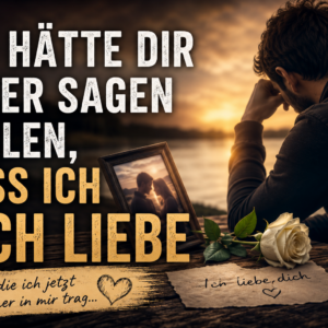 Ich hätte dir öfter sagen sollen, dass ich dich liebe
