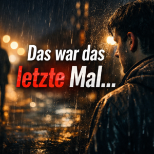 Das letzte Mal