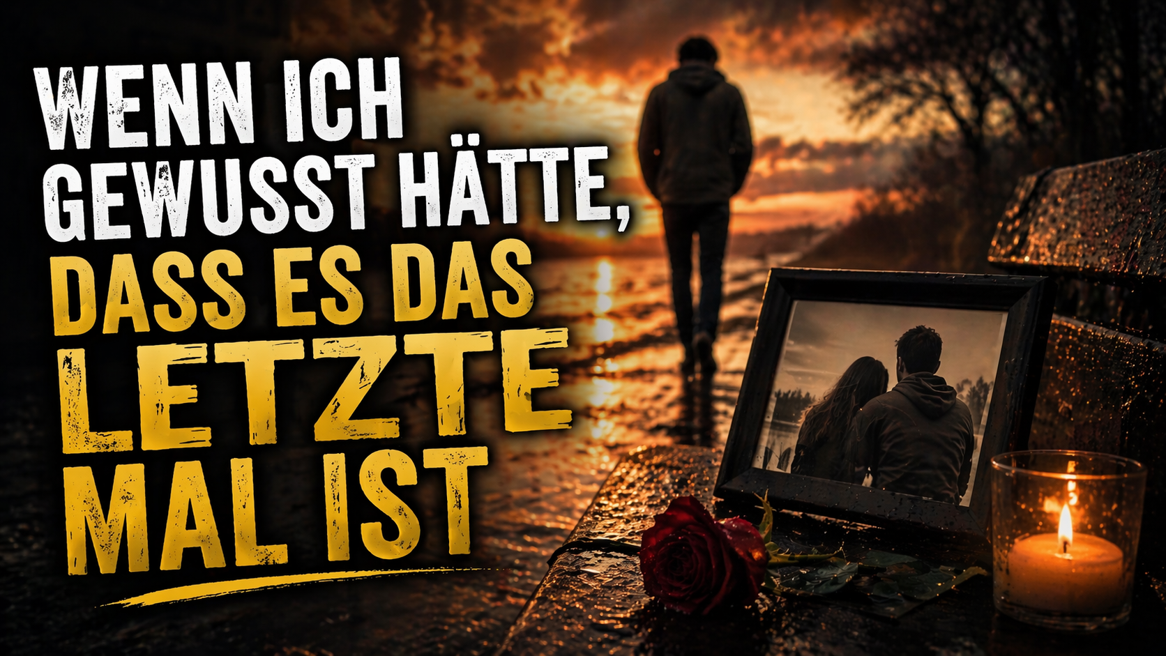 Wenn ich gewusst hätte, dass es das letzte Mal ist