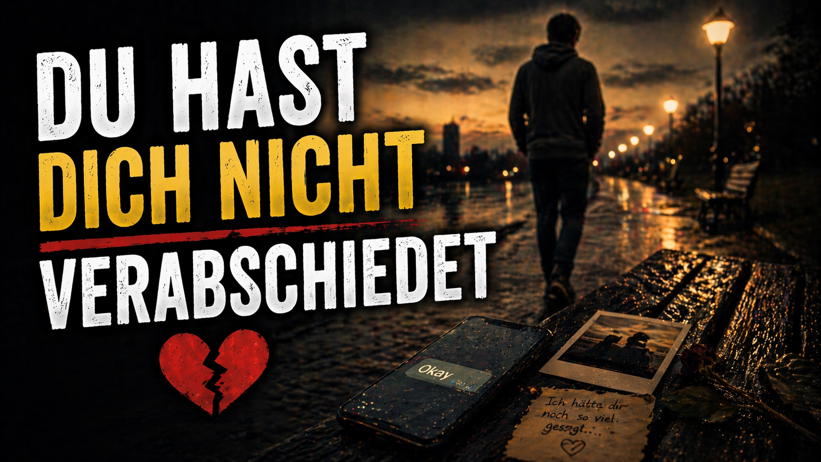 Du hast dich nicht verabschiedet