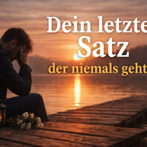 Dein letzter Satz