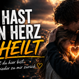 Du hast mein Herz geheilt