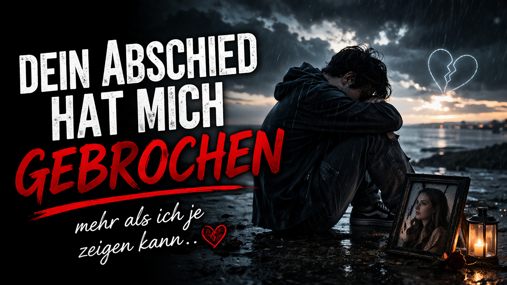 Dein Abschied hat mich gebrochen