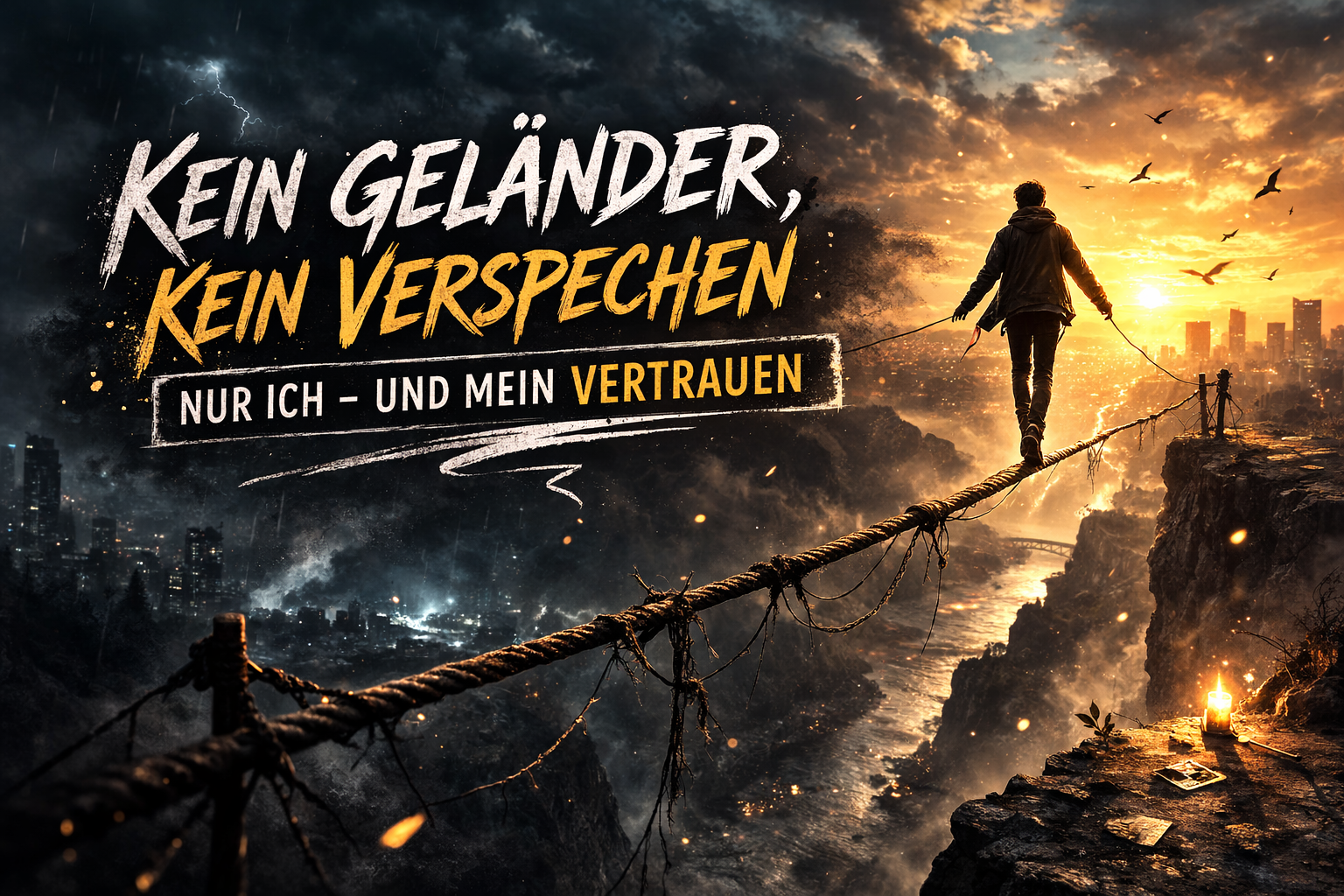 Kein Geländer