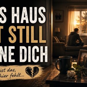 Das Haus ist still ohne dich