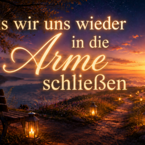 Bis wir uns wieder in die Arme schließen