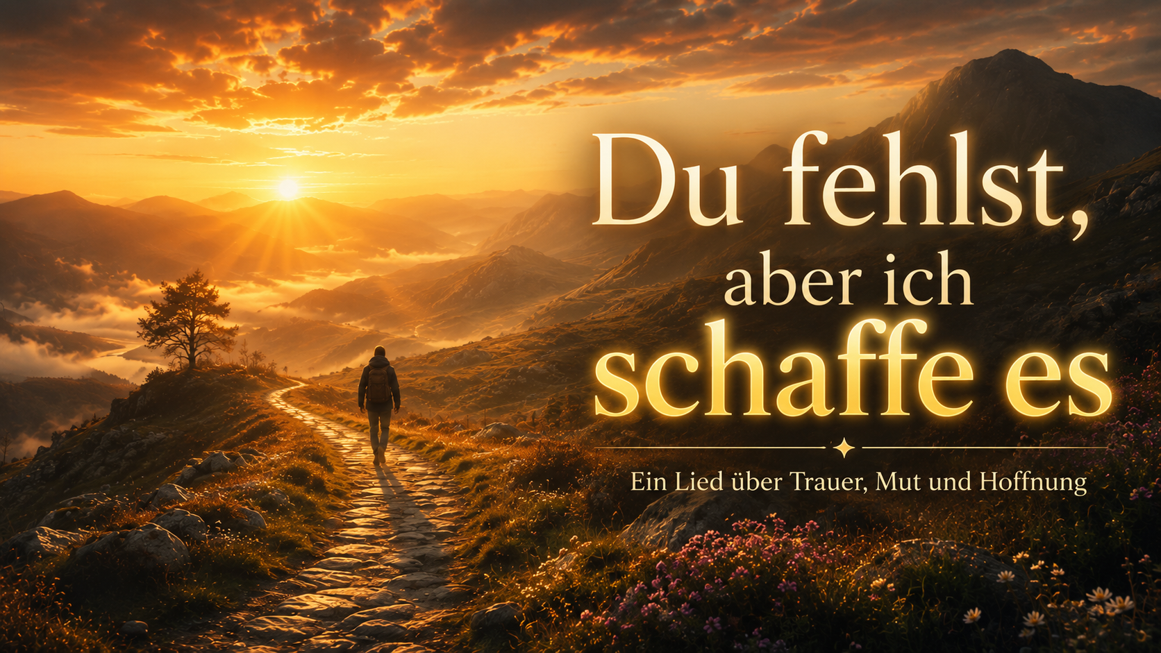 Du fehlst, aber ich schaffe es
