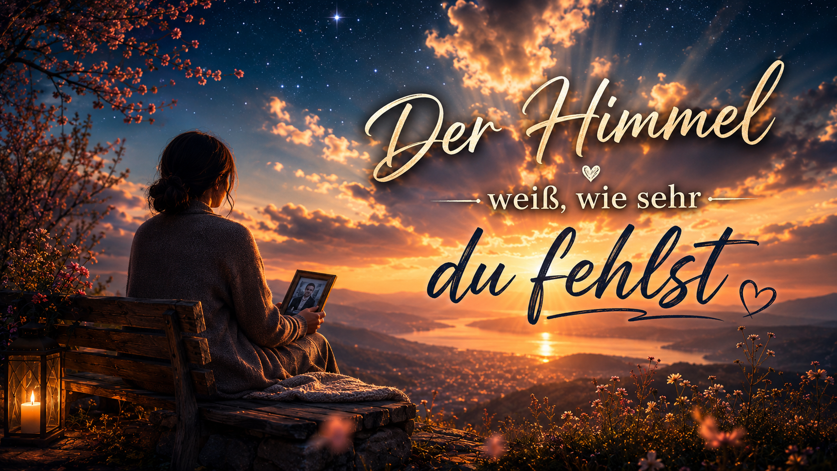 Der Himmel weiß, wie sehr du fehlst