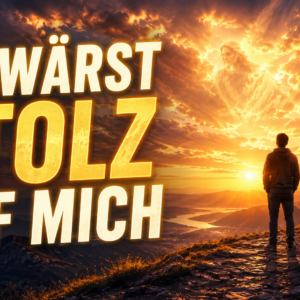 Du wärst stolz auf mich