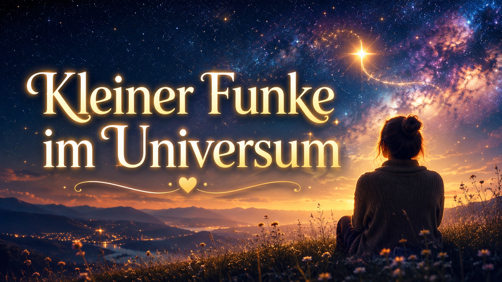 Kleiner Funke im Universum