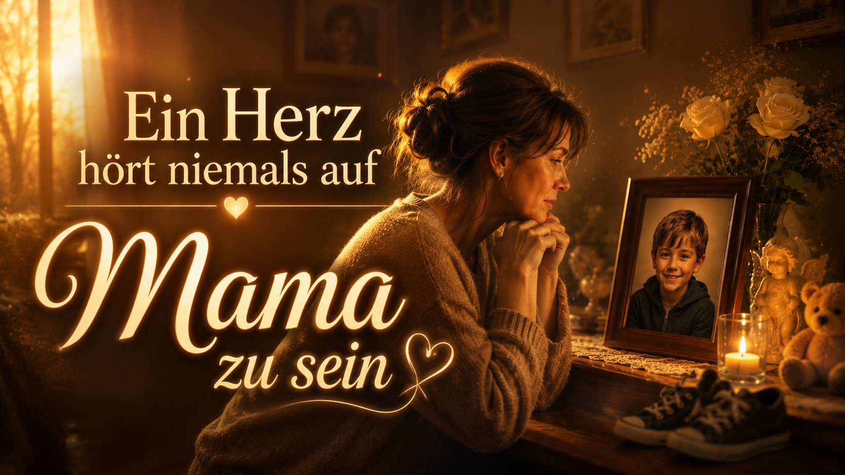 Ein Herz hört niemals auf Mama zu sein