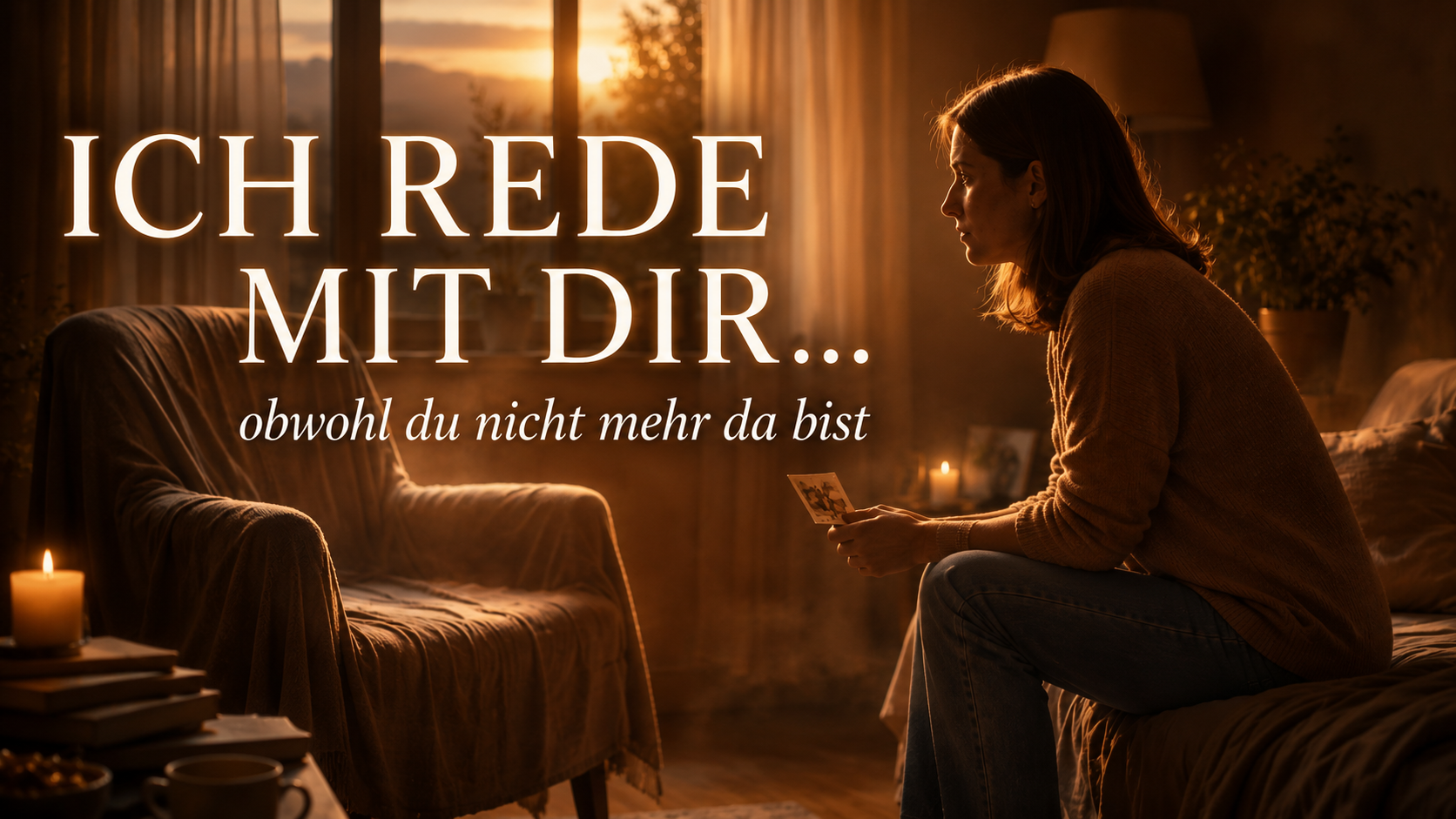 Ich rede mit dir, obwohl du nicht mehr da bist