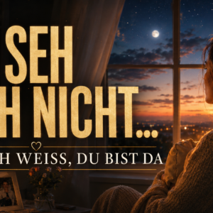 Ich seh dich nicht… aber ich weiß, du bist da