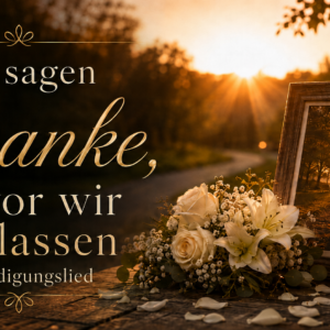 Wir sagen Danke, bevor wir loslassen (Beerdigungslied)