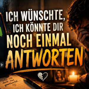 Ich wünschte, ich könnte dir noch einmal antworten