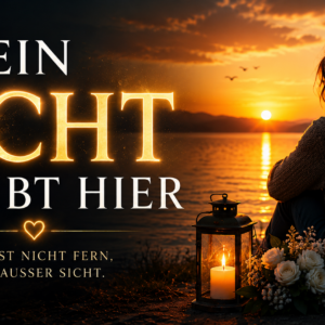 Ein Licht bleibt hier
