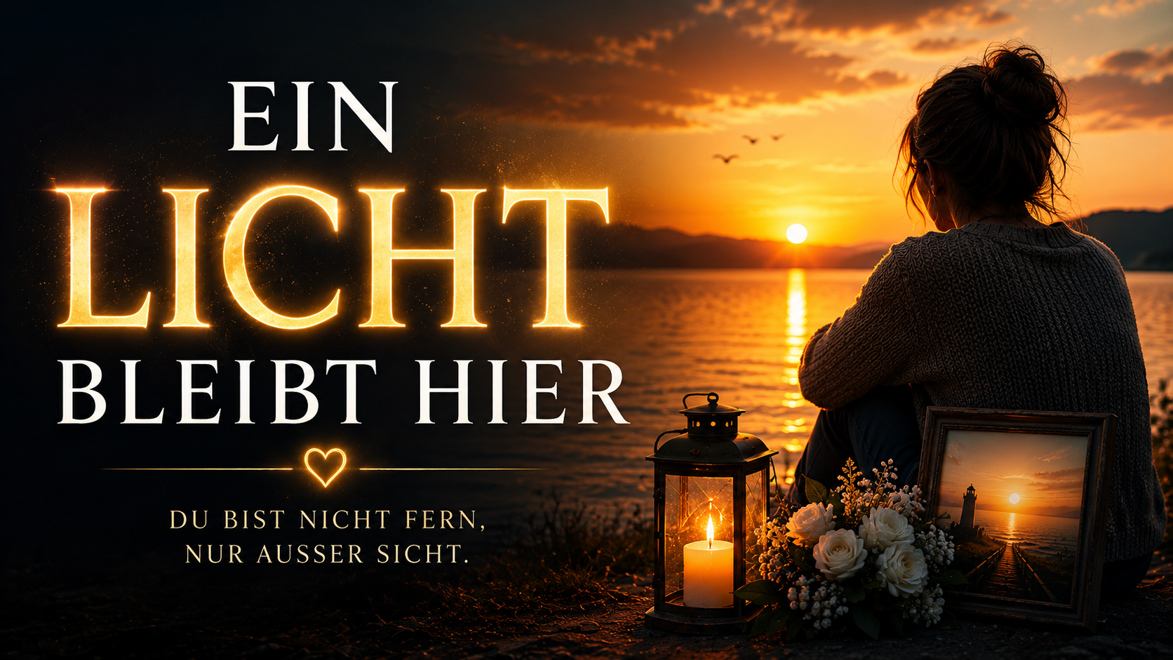 Ein Licht bleibt hier
