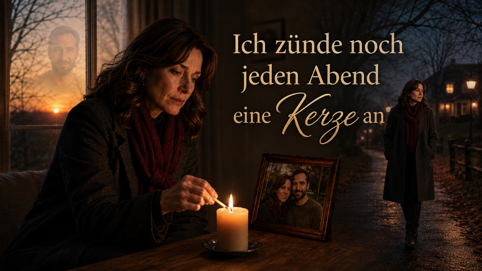 Ich zünde noch jeden Abend eine Kerze an