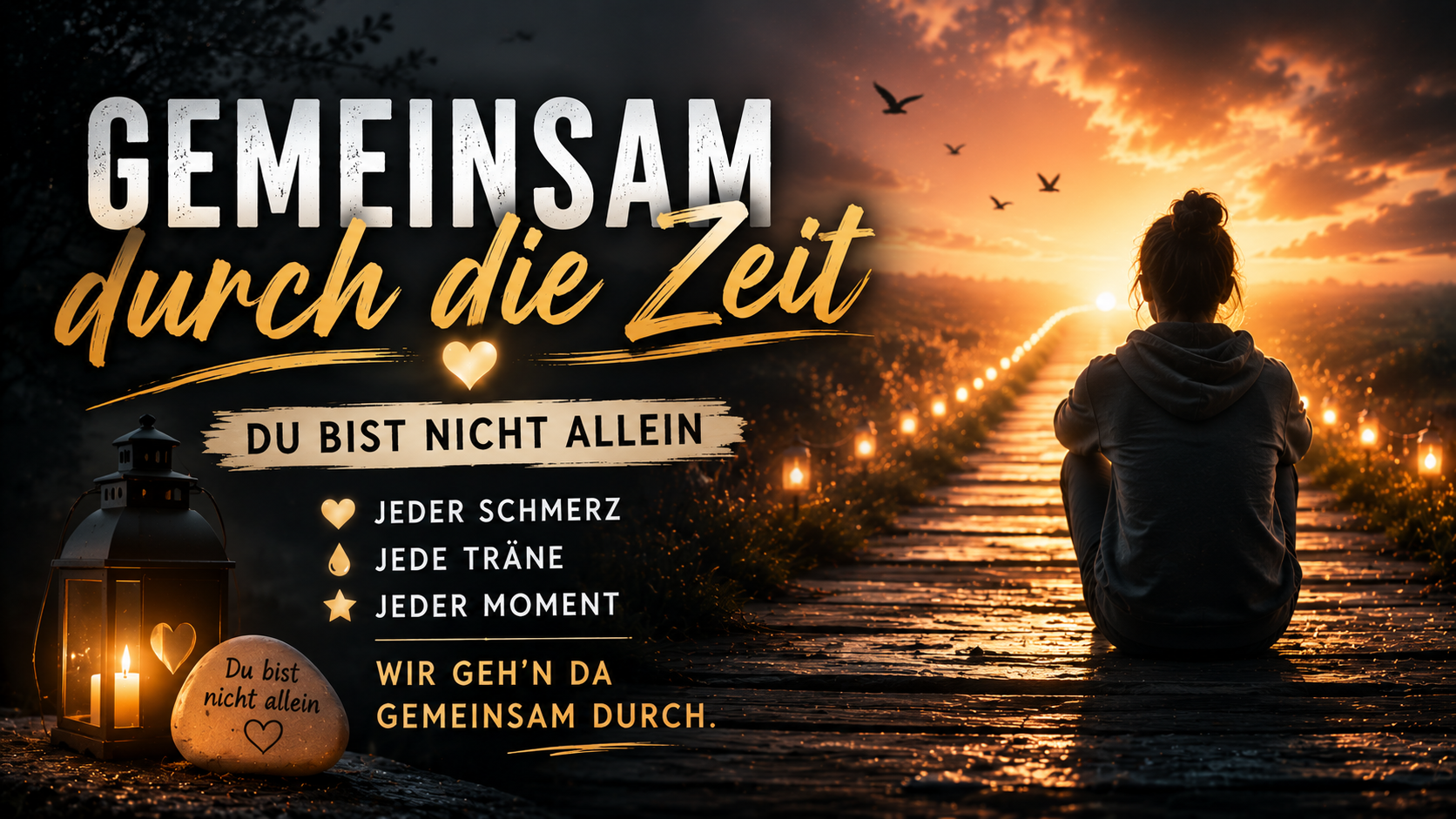 Gemeinsam durch die Zeit – Du bist nicht allein