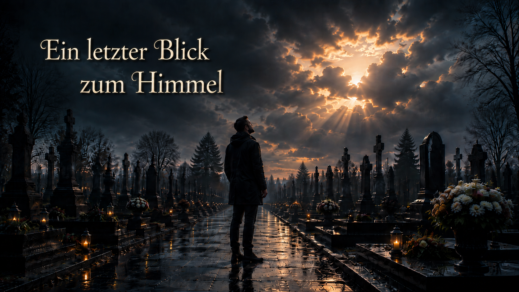 Ein letzter Blick zum Himmel