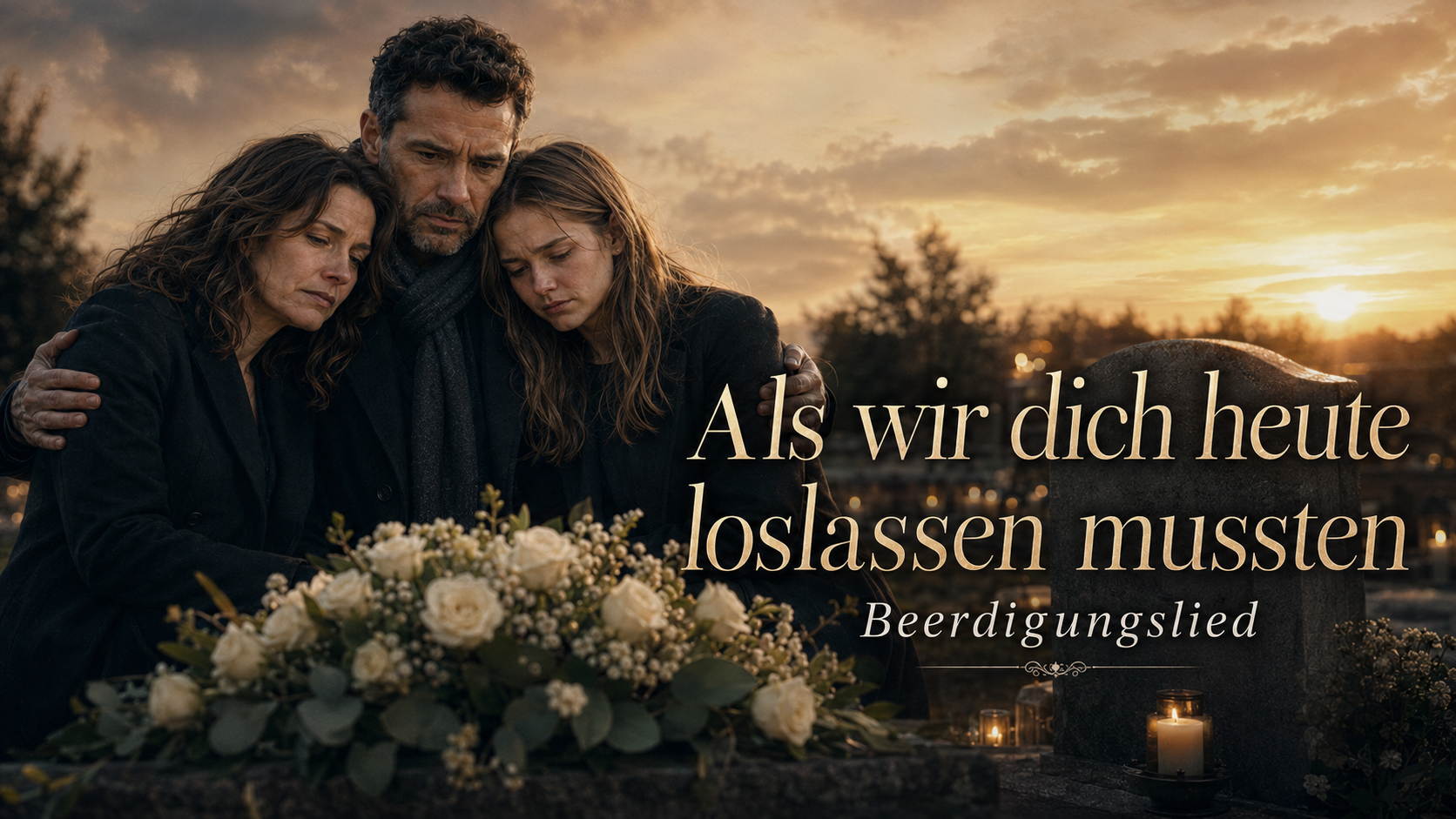 Als wir dich heute loslassen mussten (Beerdigungslied)