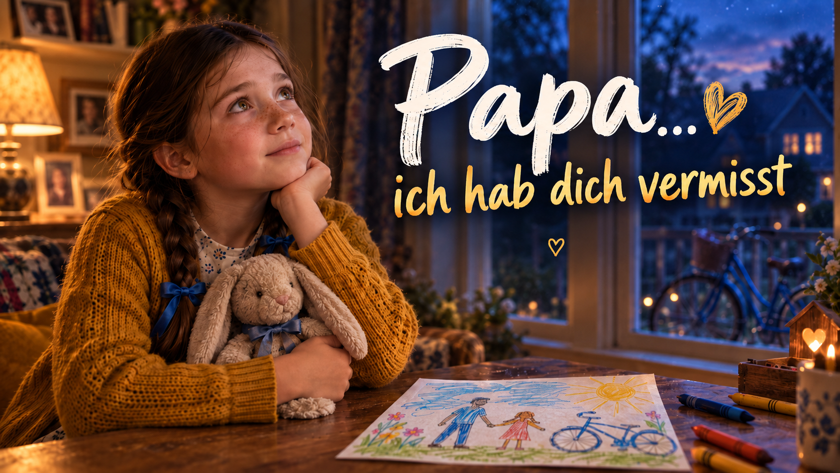 Papa, ich hab dich vermisst